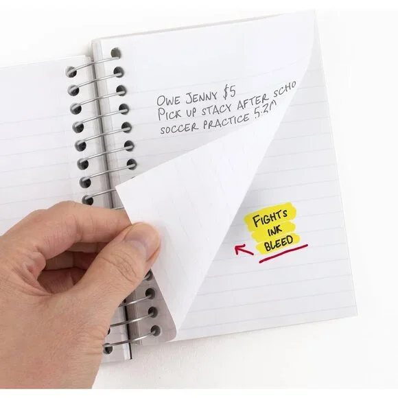 Spiral Notebook, 6 Pack, College Ruled Paper, Fat Lil' Pocket Notebooks, 3-1/2" - Picture 3 of 7